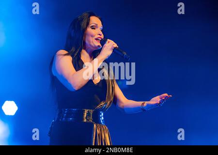 Milan, Italy. 10th Feb, 2023. Tarja Turunen the Raw Tour 23 live concert at Live Club in Trezzo sull'adda Italy Milan February, 10 2023 (Photo by Andrea Ripamonti/NurPhoto) Credit: NurPhoto SRL/Alamy Live News Stock Photo