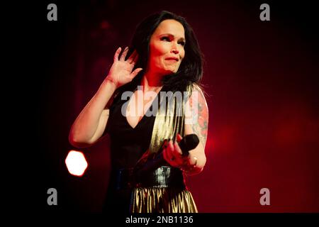 Italy 10 February 2023 Tarja Turunen - Raw Tour 23 - live at Live Club Trezzo sull'Adda Milan © Andrea Ripamonti / Alamy Stock Photo