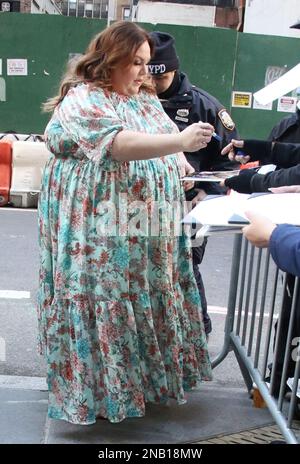 New York, NY, USA. 13th Feb, 2023. Chrissy Metz seen at NBC's Today Show in New York City on February 13, 2023. Credit: Rw/Media Punch/Alamy Live News Stock Photo