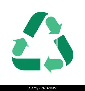 Recycle Green Isolated Vector Symbol Icon Illustration Stock Vector
