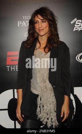 Jennifer Espisito arrives at ESPN The Magazine Body Issue Party