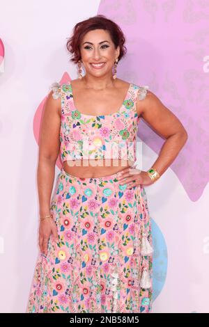 Saira Khan, What's Love Got to Do with It? - UK Premiere, Leicester Square, London, UK, 13 February 2023, Photo by Richard Goldschmidt Stock Photo