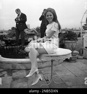 Actress Britt Ekland 1969 Stock Photo - Alamy