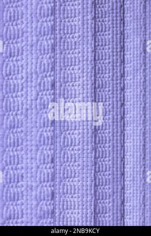 Defocused macro abstract texture background of a fabric vertical blinds surface in a lavender purple color Stock Photo