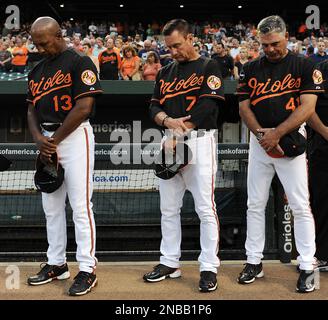 The Baltimore Orioles honor former player, coach, and executive