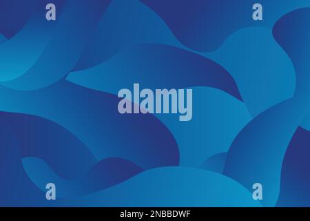 Liquid color background design. Fluid gradient shapes composition. Stock Vector