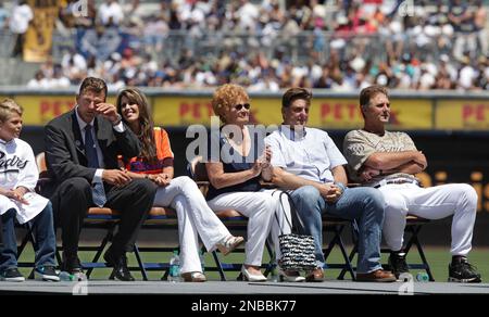 LF Greg Vaughn's big bat is at №5 in my All-time Padres lineup