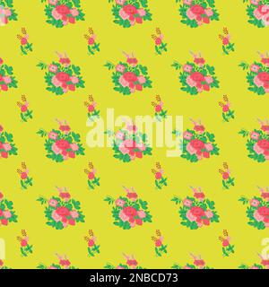 Textile seamless pattern, abstract background, wallpaper patter design Stock Vector