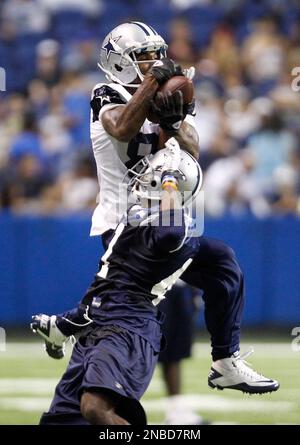 Dallas Cowboys' Roy Williams during the team's NFL football training camp  in San Antonio, Saturday, Aug. 1, 2009. (AP Photo/Eric Gay Stock Photo -  Alamy