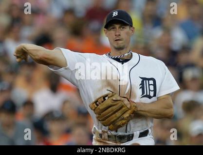 Detroit Tigers relief pitcher Charlie Furbush throws during the fourth  inning of a baseball game against the Cleveland Indians in Detroit,  Wednesday, June 15, 2011. (AP Photo/Carlos Osorio Stock Photo - Alamy