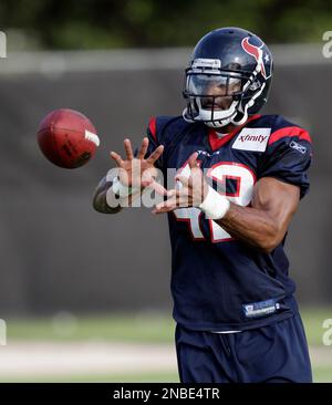 Houston Texans safety Torri Williams (42) is pictured prior to their  preseason NFL football game against the New Orleans Saints at the Louisiana  Superdome in New Orleans, La., Saturday, Aug. 21, 2010. (