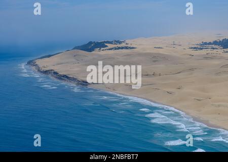 The Woody Cape Beach and Nature Reserve is a conservation area in the Eastern Cape, South Africa Stock Photo