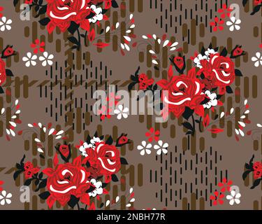 Background pattern texture wallpaper seamless textile abstract vector design illustration decoration fashion backdrop decorative graphic art modern Stock Vector