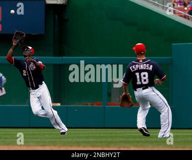 Newly acquired Washington Nationals' Alfonso Soriano attends his first  workout with the team Friday, Feb. 24, 2006, during baseball spring  training in Viera, Fla. (AP Photo/Haraz N. Ghanbari Stock Photo - Alamy