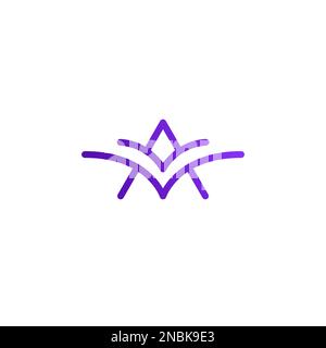 Letter A Logo Symbol vector. A Initial. AV Logo Stock Vector