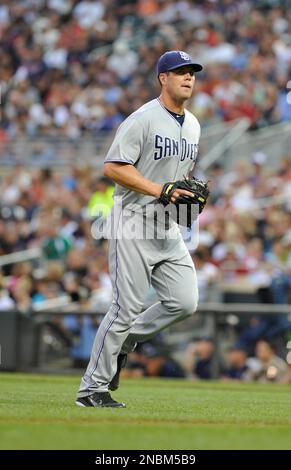 May 12, 2010; San Francisco, CA, USA; San Diego Padres starting pitcher  Clayton Richard (33) before the game against the San Francisco Giants at  AT&T Park. San Diego defeated San Francisco 5-2 Stock Photo - Alamy