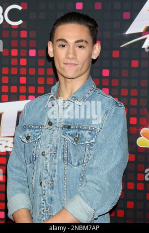 November 3, 2022, Los Angeles, CA, USA: LOS ANGELES - NOV 3: Aidan Bryant at the America's Got Talent: All-Stars Red Carpet at CBS Studio Center on November 3, 2022 in Los Angeles, CA (Credit Image: © Kay Blake/ZUMA Press Wire) EDITORIAL USAGE ONLY! Not for Commercial USAGE! Stock Photo