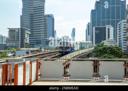 Bangkok Thailand January 25 2023 The Bts Ratchathewi Station In Bangkok Thailand January 25 2023 The Bts Ratchathewi Station In