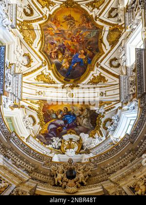 Fresco in the apse ceiling - Church of Jesus (chiesa del Gesu' ) called ...