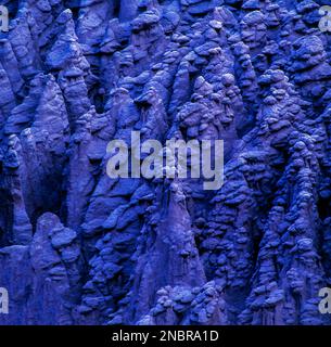 Spactacular rocks and minerals of San Juan, Argentina, Moon Valley National Park. Stock Photo