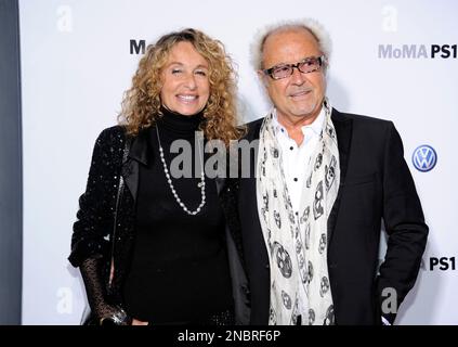 Ann Dexter -Jones and husband Mick Jones attend a dinner hosted by The