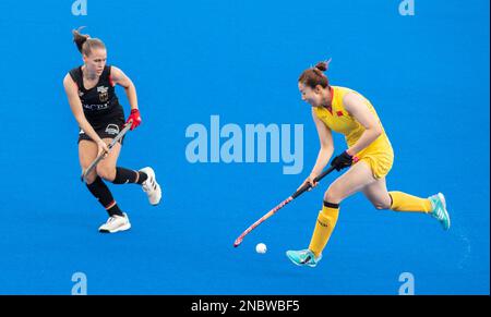 FIH Hockey Pro League women's competition match: China vs. Germany-Xinhua