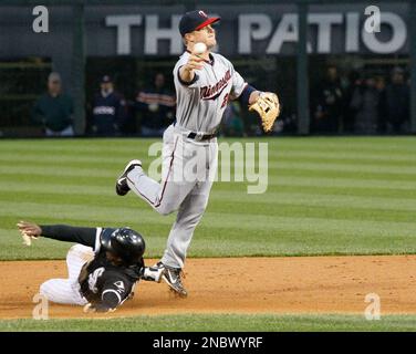 Chicago White Sox hitter Juan Pierre records his 2000 career hit