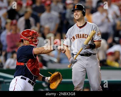 Scary but successful: Giants win home opener, Buster Posey tells teammates  he is unhurt – East Bay Times