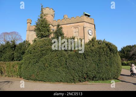 Nonsuch Mansion, Cheam, Surrey, UK Stock Photo