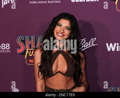 Various celebrities walk the Red Carpet at Shaq's Fun House at Talking Stick Resort and Casino. Stock Photo