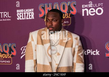 Various celebrities walk the Red Carpet at Shaq's Fun House at Talking Stick Resort and Casino. Stock Photo