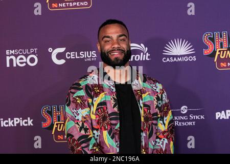 Various celebrities walk the Red Carpet at Shaq's Fun House at Talking Stick Resort and Casino. Stock Photo