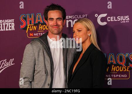 Various celebrities walk the Red Carpet at Shaq's Fun House at Talking Stick Resort and Casino. Stock Photo