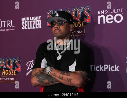 Various celebrities walk the Red Carpet at Shaq's Fun House at Talking Stick Resort and Casino. Stock Photo