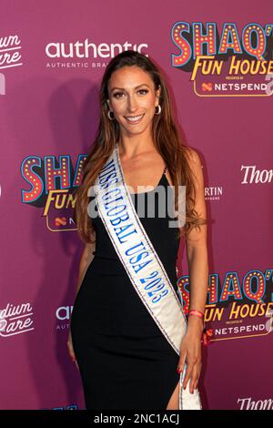 Various celebrities walk the Red Carpet at Shaq's Fun House at Talking Stick Resort and Casino. Stock Photo