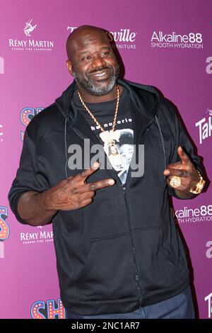 Various celebrities walk the Red Carpet at Shaq's Fun House at Talking Stick Resort and Casino. Stock Photo