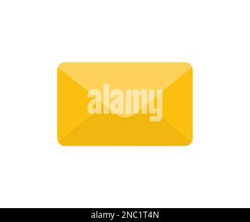 Message envelope or letter envelope logo design. Envelope icon, Mail icon vector for web, computer and mobile app vector design and illustration. Stock Vector