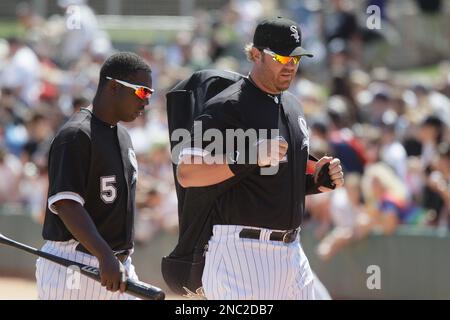 Adam Dunn of the Cincinnati Reds before a 2002 MLB season game