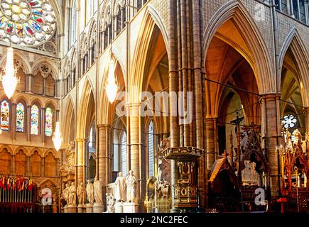 Interior  Westminster Abbey London UK Stock Photo