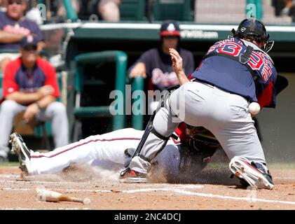 Boston Red Sox catcher Brooks Brannon (17) throws to first base during an Extended  Spring Training baseball game against the Minnesota Twins on May 4, 2023 at Century  Link Sports Complex in