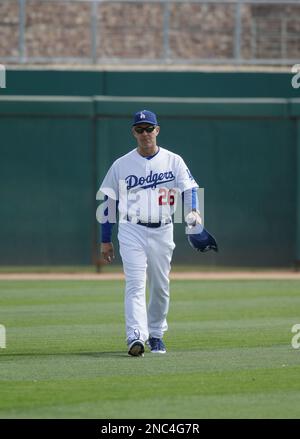 LA Dodgers Hyun-Jin Ryu (99) at media photo day on February 17, 2013 during  spring training in Glendale, AZ.(AP Photo/David Durochik Stock Photo - Alamy