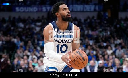 Minnesota Timberwolves' Mike Conley, handles the ball during an