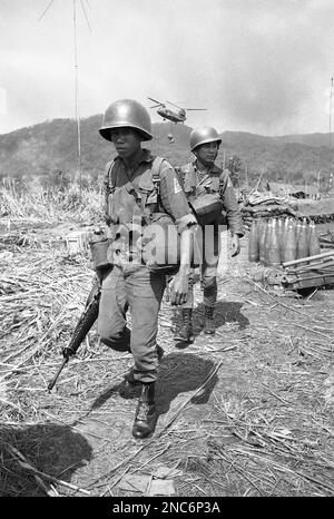 VIETNAM War Central Highlands Dak Pek United States and Montagnard ...