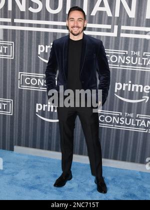 13 February 2023 - Los Angeles, California - Cruz. Prime Video's The Consultant Premiere at Culver Theater. (Credit Image: © Billy Bennight/AdMedia via ZUMA Press Wire) EDITORIAL USAGE ONLY! Not for Commercial USAGE! Stock Photo