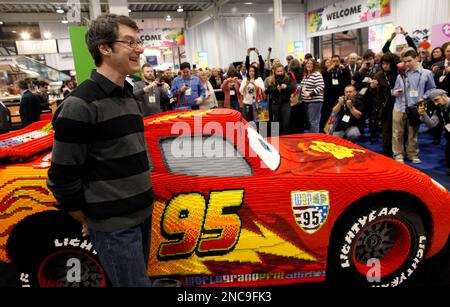 Disney Pixar's 'Cars 3' Unveils Life-Size Lightning McQueen