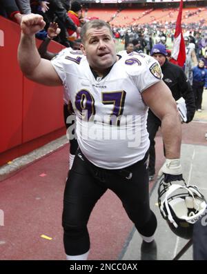 30 July 2010: Baltimore Ravens defensive tackle Kelly Gregg (97) in action  during Ravens training camp at McDaniel College in Westminster,  MDMandatory Credit: Russell Tracy / Southcreek Global. (Credit Image: ©  Russell