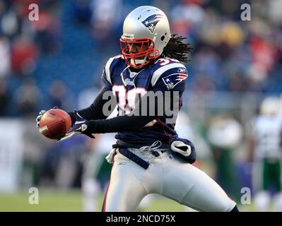 New England Patriots safety Sergio Brown (31) charges up field after  intercepting a pass intended for San Diego Chargers tight end Antonio Gates  (85) in the third quarter at Gillette Stadium in