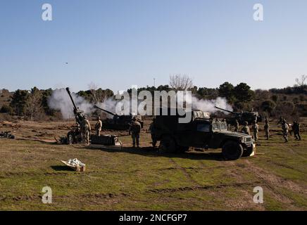 Soldiers assigned to Alpha Battery, 1-320th FAR, 2 BCT, 101st ABN