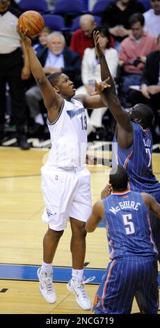 Washington Wizards' Dominic McGuire goes in for a dunk during the fourth  quarter of an NBA basketball game against the New Jersey Nets on Tuesday,  Dec. 2, 2008 in East Rutherford, N.J.