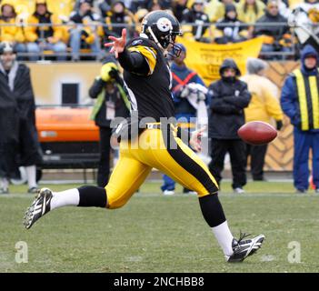 Pittsburgh Steelers' Jeremy Kapinos punts during the during the first half  of the NFL Super Bowl XLV football game against the Green Bay Packers  Sunday, Feb. 6, 2011, in Arlington, Texas. (AP